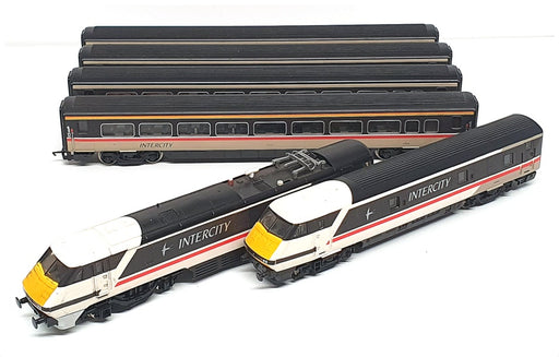 Hornby OO Gauge 225 - Intercity Electric Loco 91014 Dummy 82205 & 4 Carriages