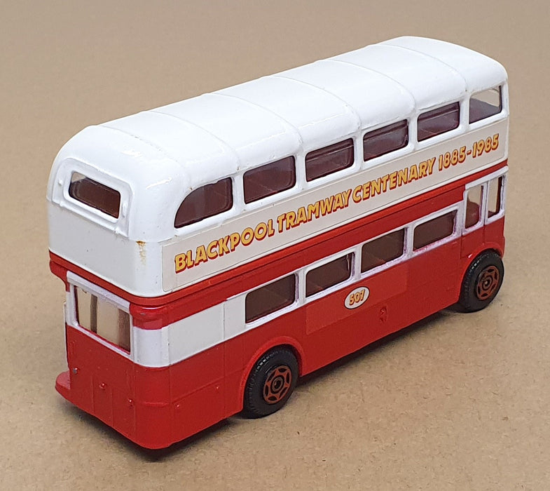 Corgi 12cm Long Diecast CRM21 - AEC Routemaster D/Deck Bus - White/Red