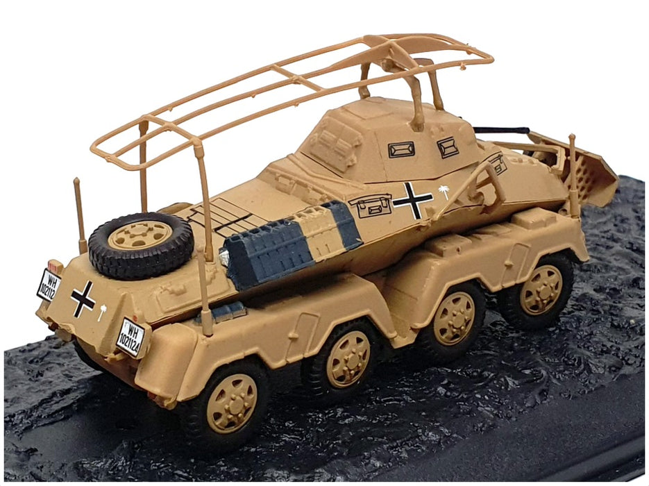 Altaya 1/72 Scale 22324 - Schwerer Panzerspahwagen Sd.Kfz.232 - Libya 1941