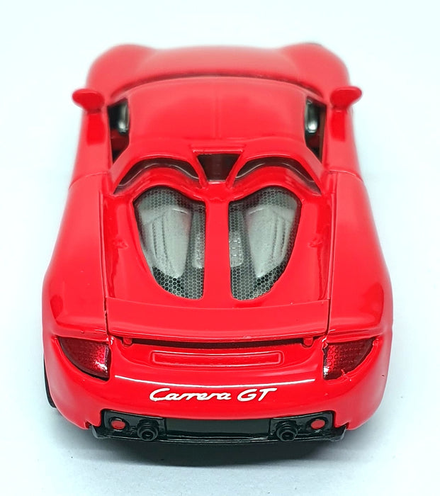 Kinsmart 1/32 Scale Pull Back & Go TY1239 - Porsche Carrera - Red/Brown