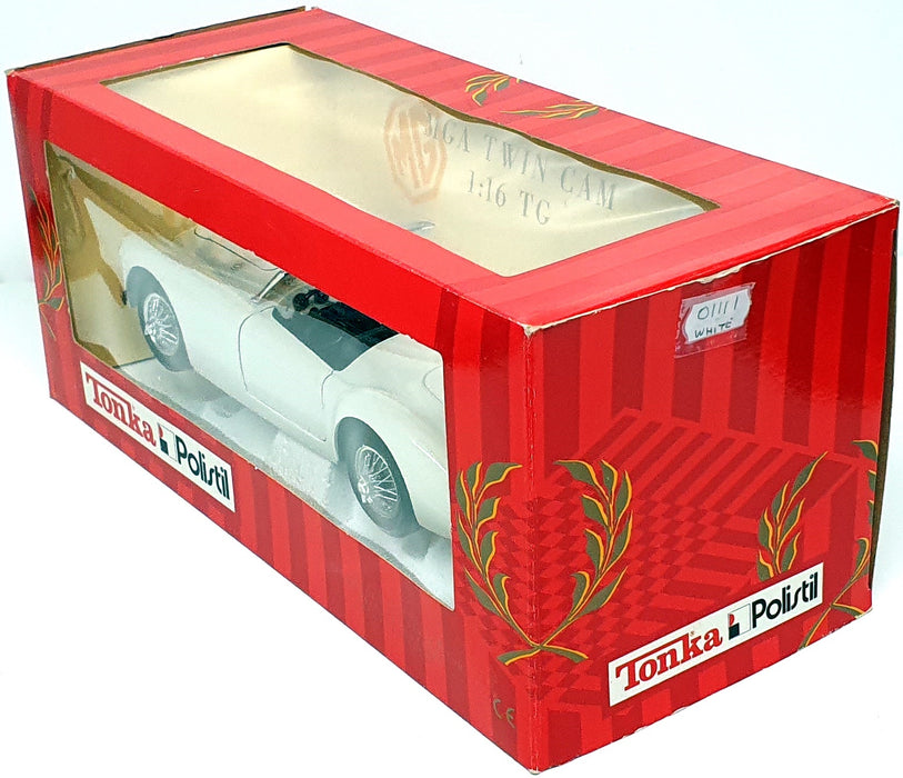 Tonka Polistil 1/16 Scale Diecast 01111 - MG MGA Twin Cam - White
