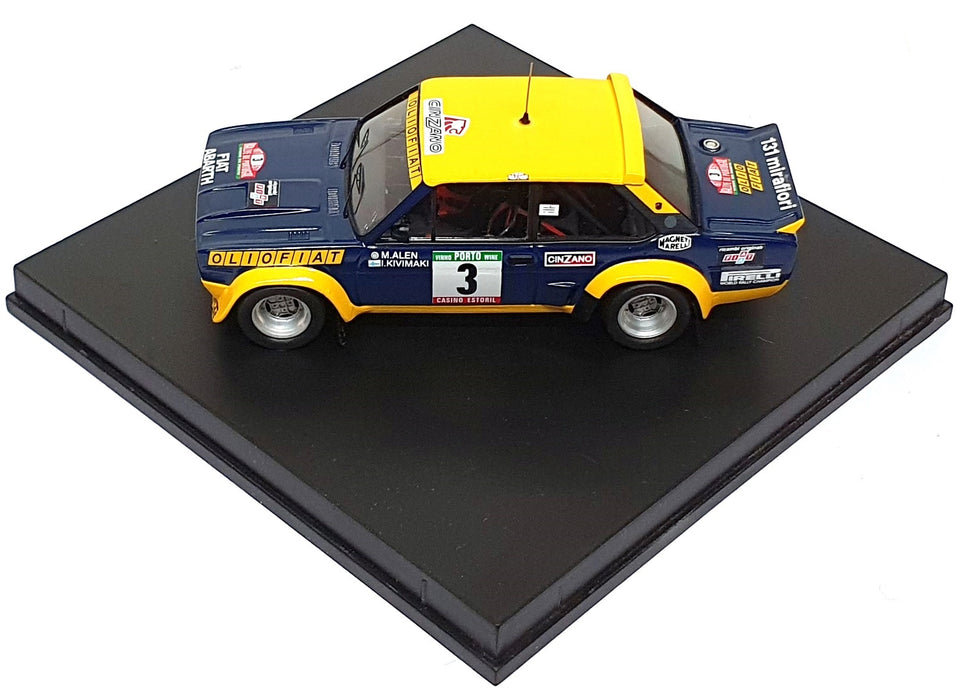 Trofeu 1/43 Scale 1403 - Fiat 131 Abarth #3 Winner Portugal 1977