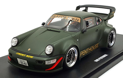 GT Spirit 1/18 Scale GT559 - Porsche RWB Penthouse - Matt Green