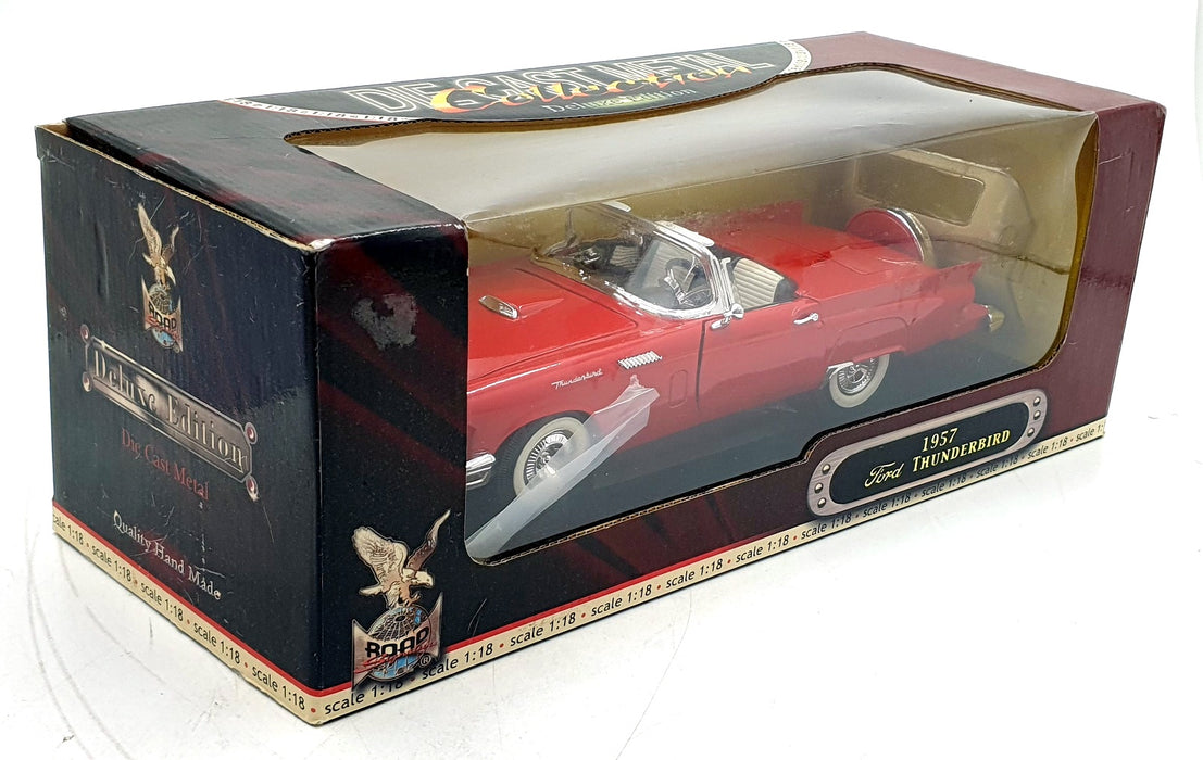 Road Signature 1/18 scale Diecast 92358 - Ford Thunderbird 1957 - Red