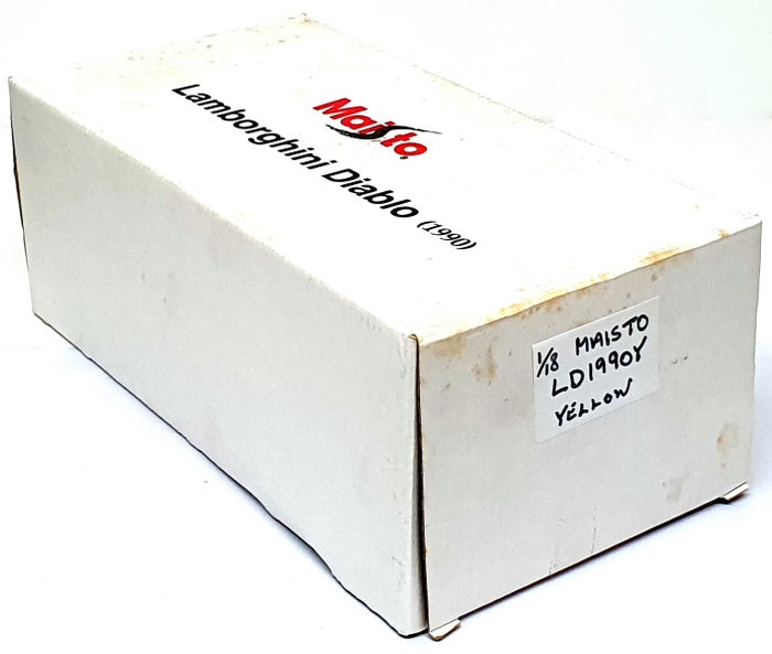 Maisto 1/18 Scale Diecast LD1990Y - 1990 Lamborghini Diablo - Yellow