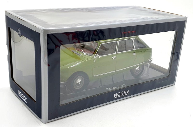 Norev 1/18 Scale Diecast 181677 - Citroen Ami 8 Club 1969 - Iris Green