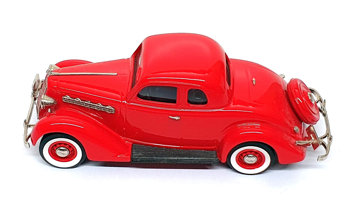 Brooklin Models 1/43 Scale BRK90 - 1935 Plymouth 5-Window Coupe - Red