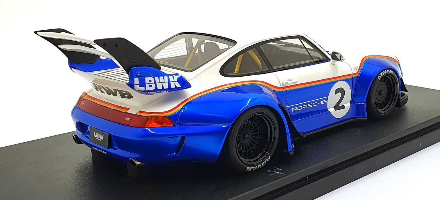 GT Spirit 1/18 Scale Resin GT530 - Porsche RWB X Liberty Walk #2