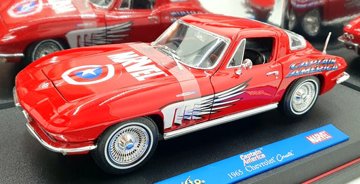 Maisto 1/18 Scale Diecast 36002 - 1965 Chevrolet Corvette - Captain America 