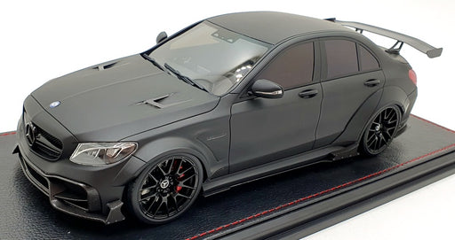 GLM 1/18 Scale GLM188025 Mercedes-Benz C63S AMG Darwin Pro Widebody Matt Black