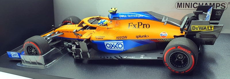 Minichamps 1/18 Scale 530 213404 McLaren F1 Team MCL35M Russian GP 2021 - Norris