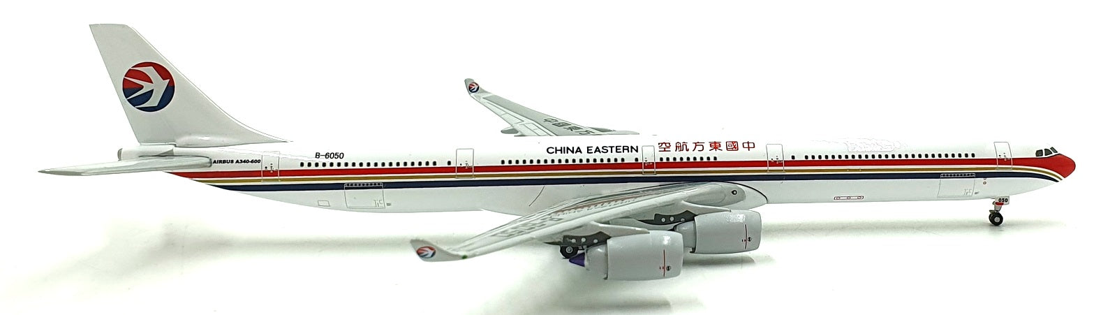 Gemini Jets 1/400 Scale GJCES411 - China Eastern Airbus A340-600 