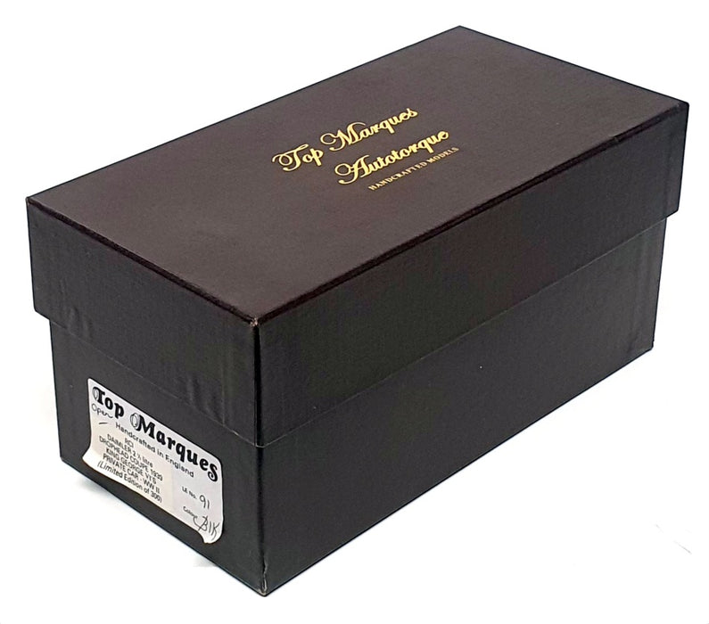 Top Marques 1/43 Scale RC1 - 1939 Daimler 2.5L D/H King George VI WW2 - Black