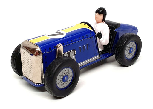 Schyling 10cm Long 20660 - Classic Wind-Up Tin Race Car With Driver