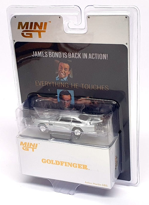 TSM 1/64 Scale MGT00900-007E - Aston Martin DB5 Bond 007 Goldfinger - Silver