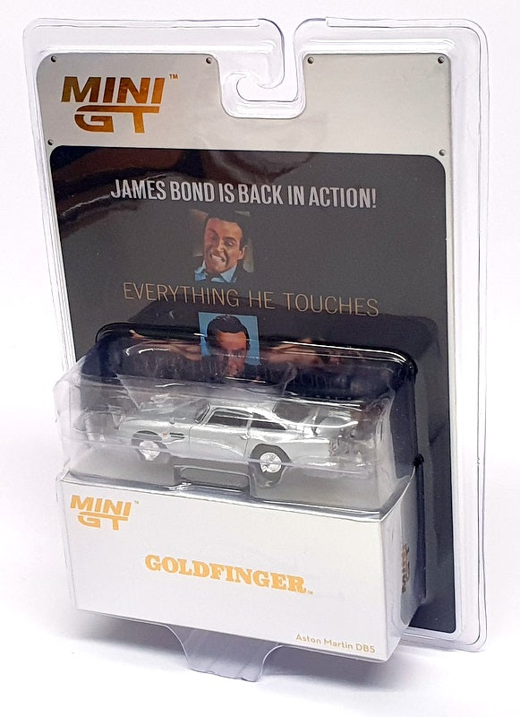 TSM 1/64 Scale MGT00900-007E - Aston Martin DB5 Bond 007 Goldfinger - Silver