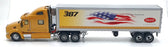 Franklin Mint 1/32 Scale Diecast B11ZH13 Peterbilt Model 387 Tractor W/ Trailer