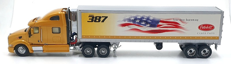 Franklin Mint 1/32 Scale Diecast B11ZH13 Peterbilt Model 387 Tractor W/ Trailer