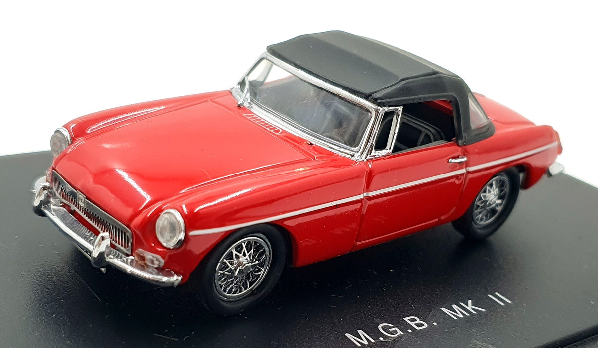 Jouef Evolution 1/43 Scale Diecast 1055 - MG MGB MK II Soft-Top - Red/Black