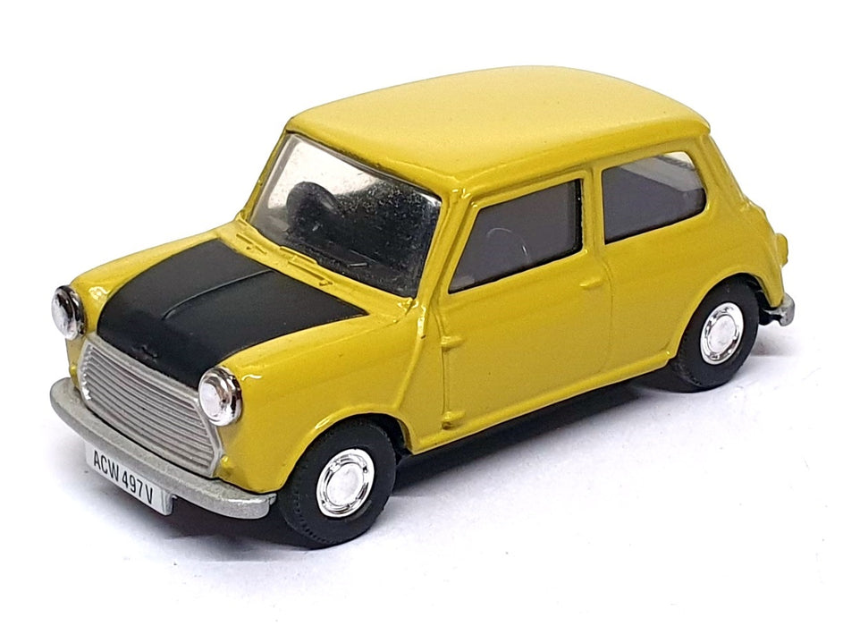 Corgi 1/43 Scale Diecast 61211 - Mr Bean's Mini - Lt. Green/Black