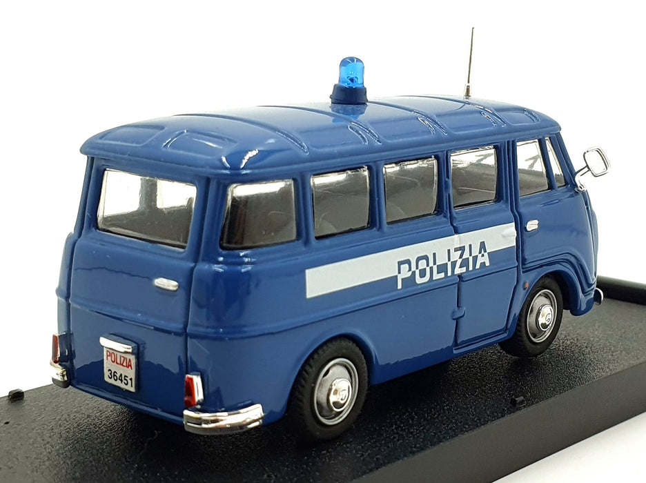 ProgettoK 1/43 Scale PK 332 - Alfa Romeo Romeo F12 Minibus Polizia - Blue