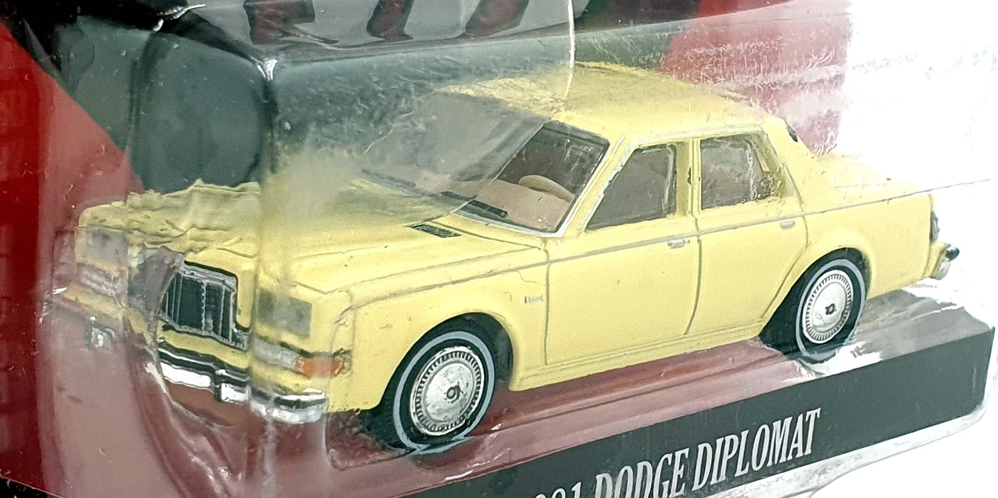 Greenlight 1/64 Scale 44920-A - 1981 Dodge Diplomat - Cream