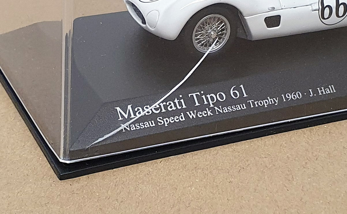 Minichamps 1/43 Scale 400 601266 - Maserati Tipo 61 #66 Nassau Trophy 1960
