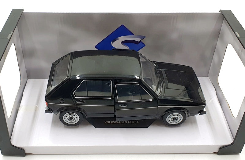Solido 1/18 Scale Diecast S1800209 - 1983 Volkswagen Golf L - Black