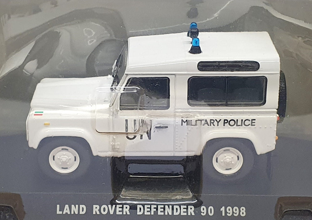 DeAgostini 1/43 Scale AY5550 - 1998 Land Rover Defender 90 UN - White