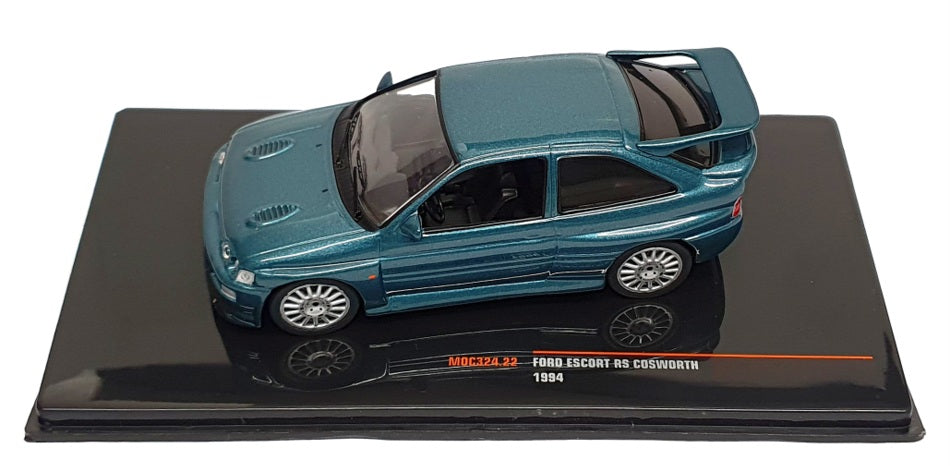 Ixo 1/43 Scale MOC324.22 - 1994 Ford Escort RS Cosworth - Met Green