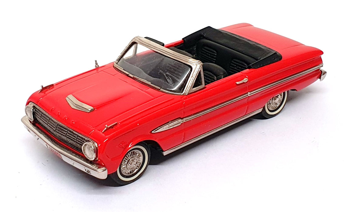 Brooklin Models 1/43 Scale BRK112 - 1963 Ford Falcon Convertible - Red