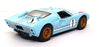 Kinsmart 1/32 Scale Pull Back & Go 276957 - 1966 Ford GT40 MKII Heritage Ed #1