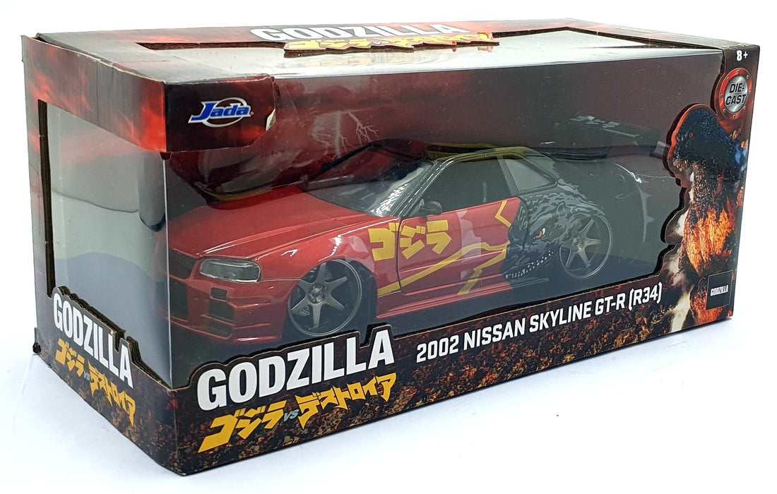 Jada Toys 1/24 Scale Diecast 35133 - 2002 Nissan Skyline GT-R (R34)