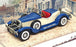 Matchbox Appx 10cm Long Diecast Y-14 - 1931 Stutz Bearcat - Blue/Cream