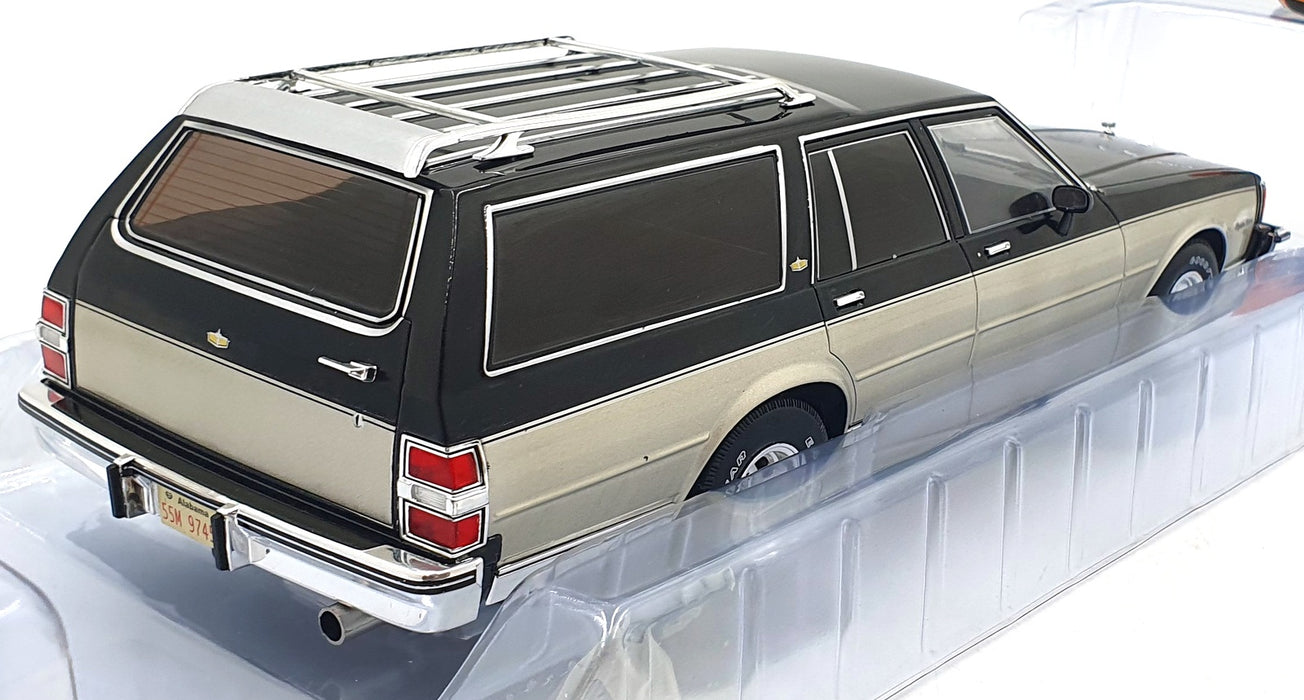 MCG 1/18 Scale Diecast MCG18478MCW - 1985 Chevrolet Caprice Estate Wagon - Black