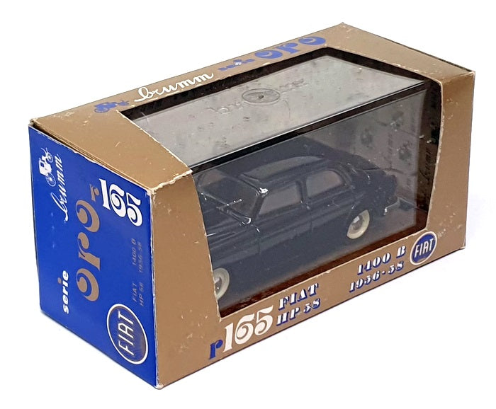 Brumm 1/43 Scale Diecast R165 - 1956-58 Fiat 1400B - Black