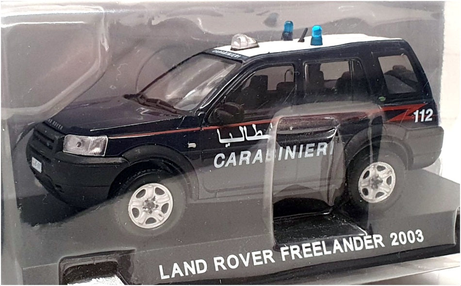 DeAgostini 1/43 Scale 5125CMC080 Land Rover Freelander Police 2003 (Carabinieri)