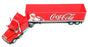 Werk83 1/43 Scale W83431002 - 1986 Kenworth T600 Truck & Trailer Coca-Cola - Red