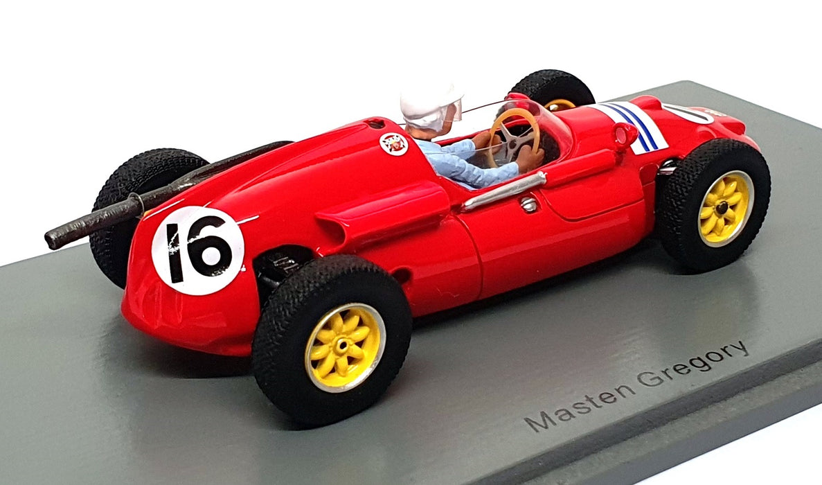 Spark 1/43 Scale S8054 - F1 Cooper T51 #16 British GP 1960 Masten Gregory