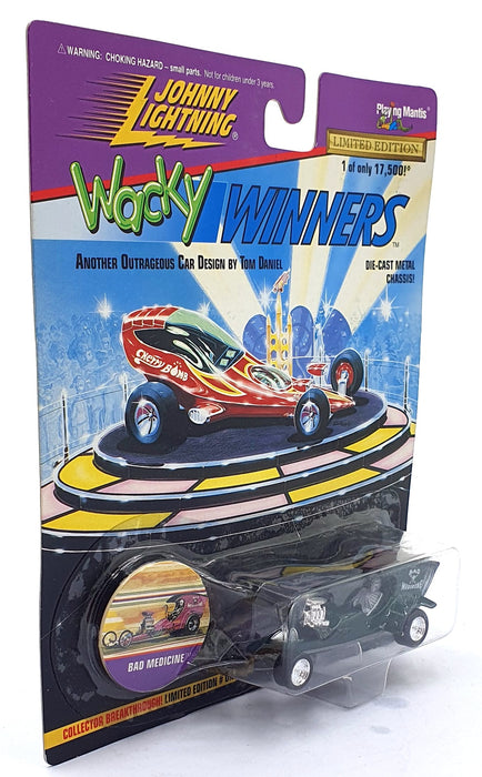 Johnny Lightning 1/64 Scale 301-03 - Wacky Winners Bad Medicine - Green