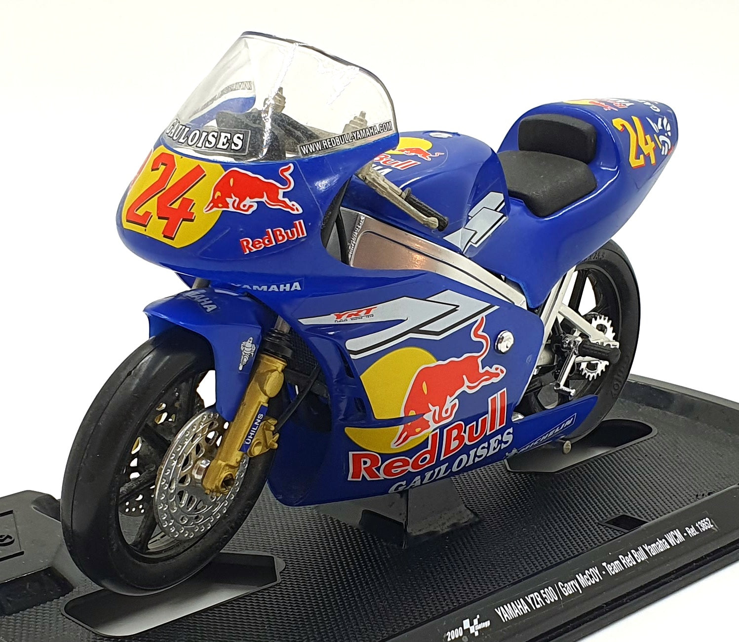 Guiloy 1/10 Scale 136523 Yamaha YZR 500/Garry McCoy Motorcycle Team Red Bull #24