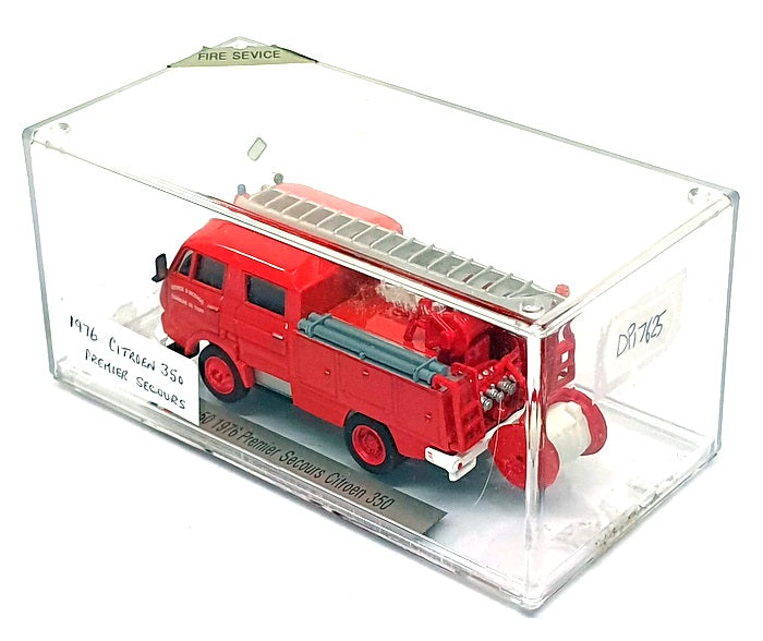 Del Prado 1/50 Scale DP17625 - 1976 Citroen Premier Secours Fire Engine - Red