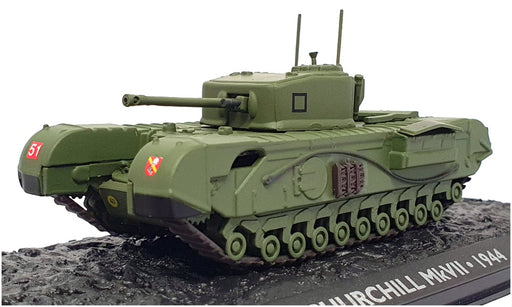 Atlas Editions 1/72 Scale 4660 105 - Churchill MkIV Tank 1944 - Green