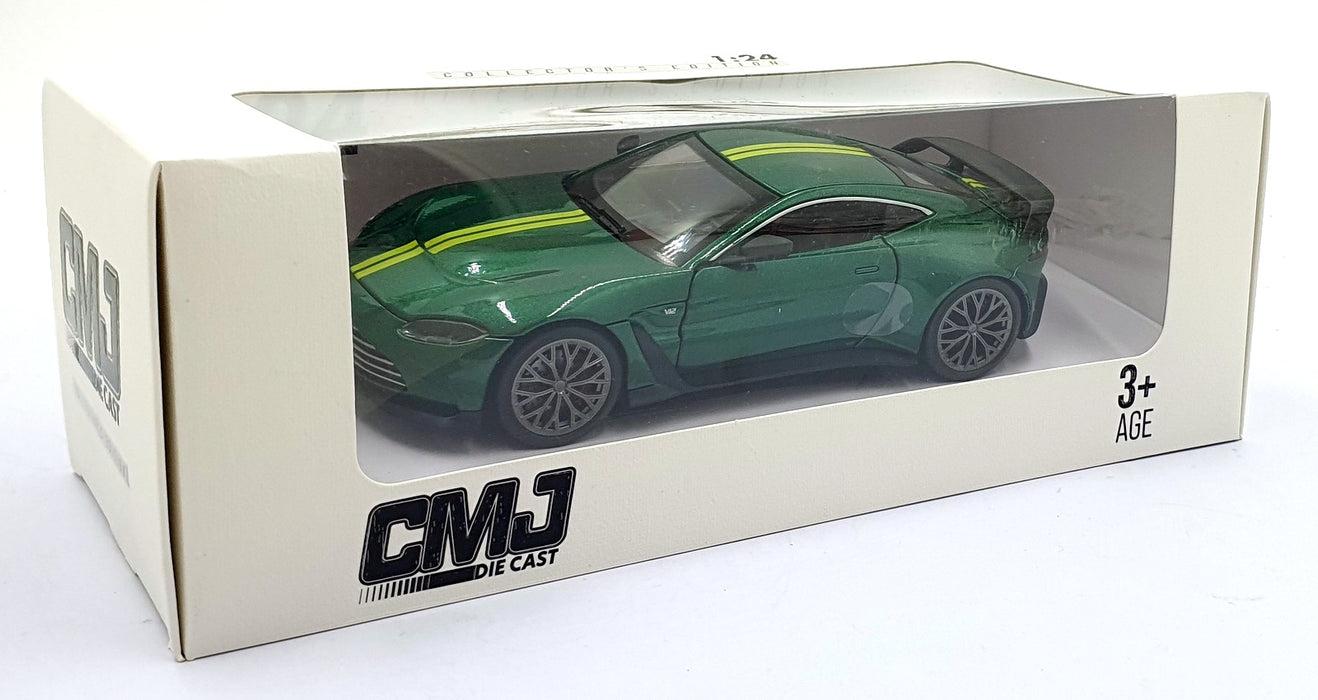 CMJ 1/24 Scale Diecast AMV12GN - Aston Martin Vantage V12 - Met. Green