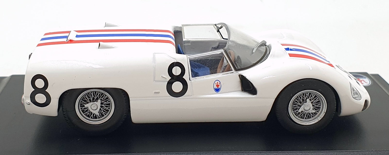 Leo Models 1/43 Scale 5326D - Maserati Tipo 65 Le Mans 1965 #8 Siffert