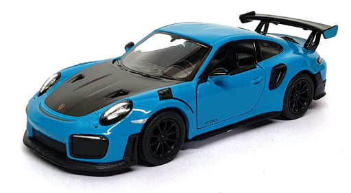 Kinsmart 1/32 Scale Pull Back & Go TY1239 - Porsche GT2 RS (991) Blue