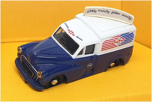 Corgi 1/43 Scale C957/4 - Morris Minor Van "Smiths Crisps" - Blue/White