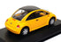 Minichamps 1/43 Scale Diecast MC8725 - VW Volkswagen New Beetle - Yellow