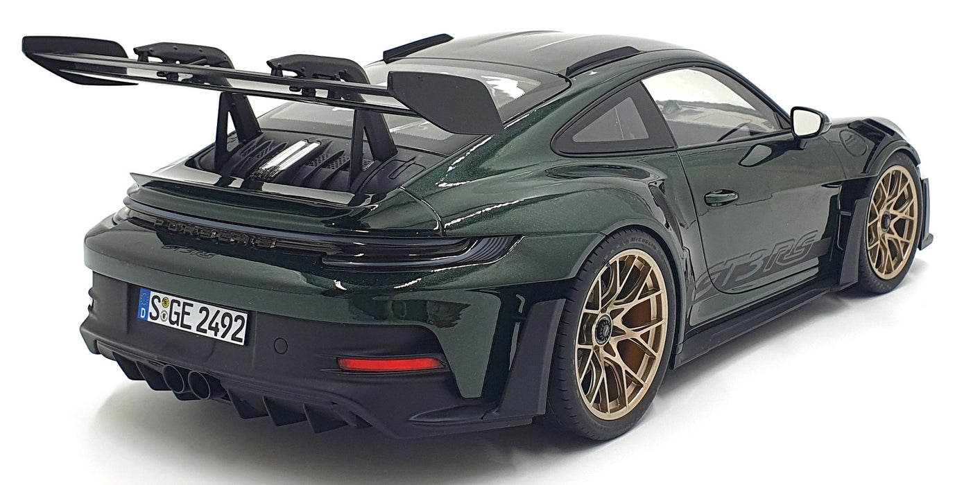 Norev 1/12 Scale 127532 - 2022 Porsche 911 GT3 RS - Met Green