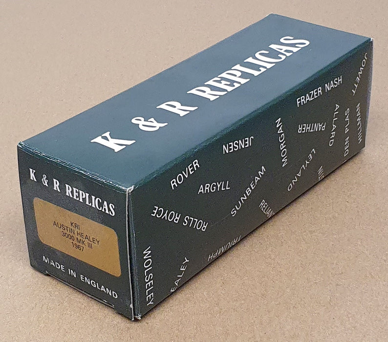 K&R Replicas 1/43 Scale Unbuilt Kit KRI - 1967 Austin Healey 3000 MK III